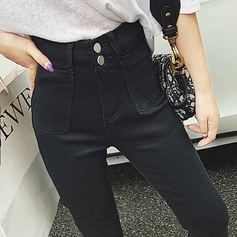 Fashion High Waist Skinny Jeans Women Pencil Pants Slim Elastic Womens Long Casual Jeans for Women