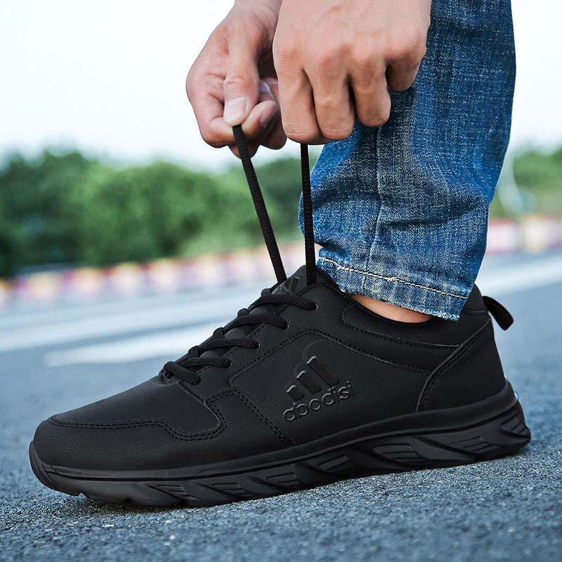 38-44 Men Air Cushion Sneakers Non-slip Leather Basketball Shoes Breathable Casual Running Shoes