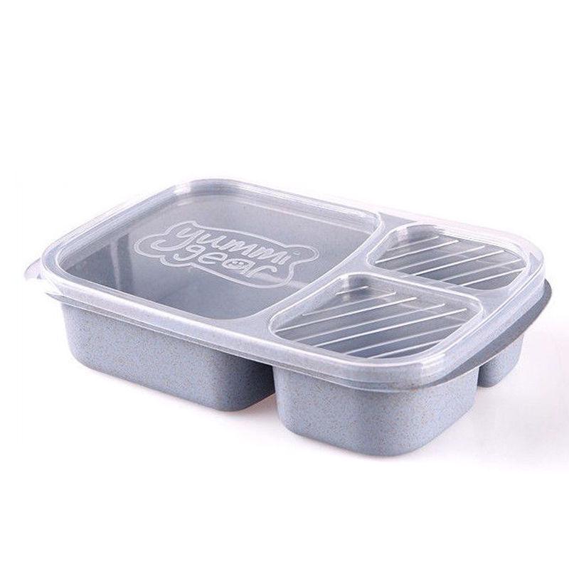 Microwave Bento Lunch Box Picnic Food Container Storage Box
