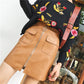 2020 Early Spring Women's New Wholesale High Waist Pocket Zipper PU Leather Skirt High Quality