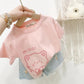 Kids Girl T Shirt Summer Baby Cotton Tops Toddler Tees Clothes Children Clothing Cartoon T-shirts Short Sleeve Casual Wear