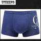 4 Pcs Men Boxer Briefs Underwear Elastic U Convex Underpants Soft and Comfortable Boxer Shorts