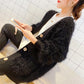 Autumn and winter sweater thick knitted jacket mid-length fashion simple young women's top
