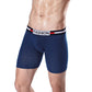 4pcs/lot Men's Exercise Extended Printing Cotton Boxers Running Leg Proof Five Minutes Boxers
