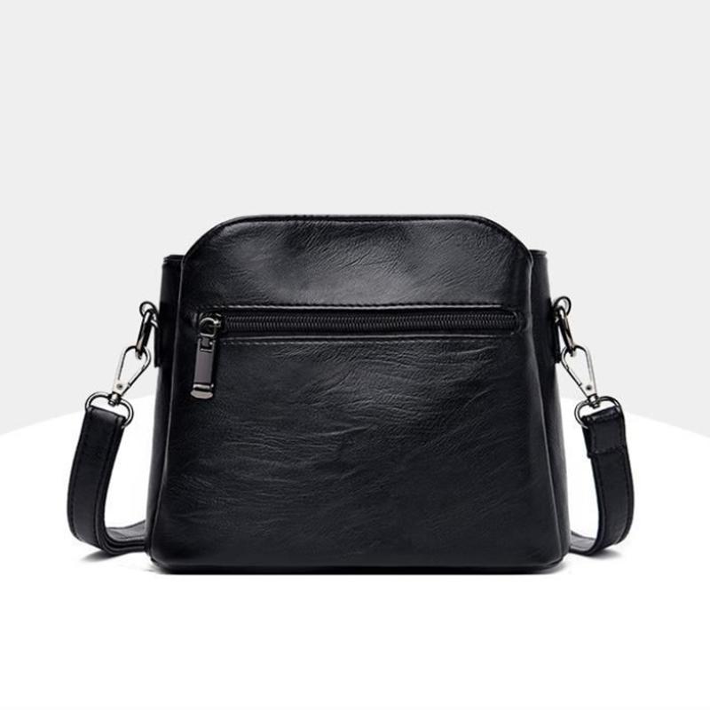 Ladies Embroidered Handbag High Quality PU Leather Ladies Handbag Ladies Shoulder Bag Small Crossbody Bag