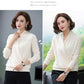 Autumn and Winter V-neck Crossover Ladies Sweater Temperament Gentle Knit Sweater Wear All-match Casual Loose Shirt