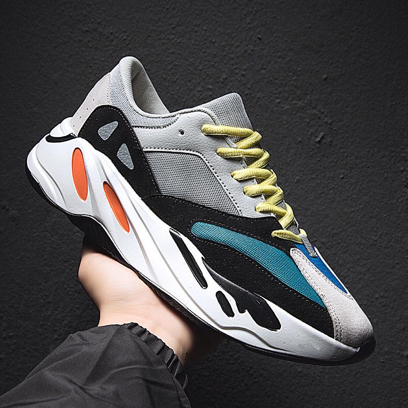 Thick Bottom 700 Sports Shoes Male Kanye Summer Shoes Men Korean Version of The Trend of Wild Students Casual Running Shoes