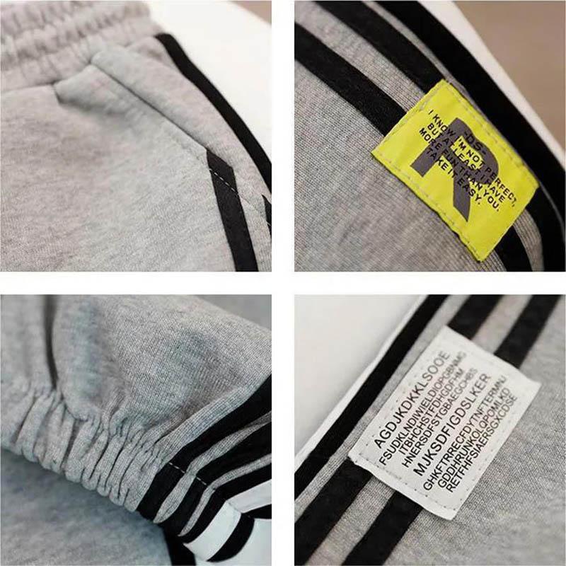 Women's Casual Sports Pants with Cotton Loose Wild Trend Student Harem Pants Autumn and Winter Beam Foot Guard Pants