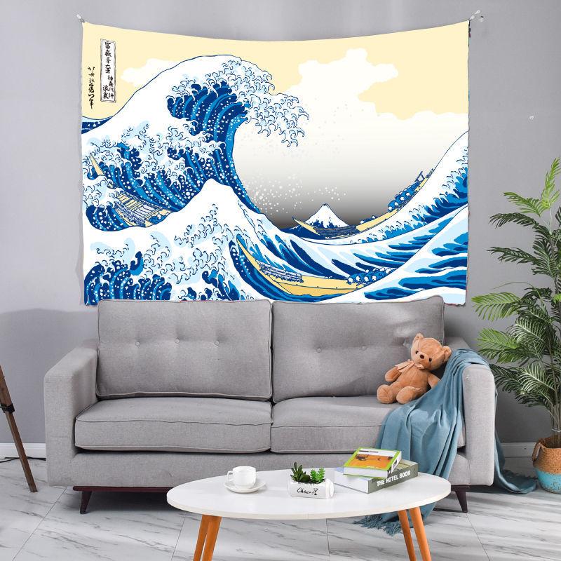 3D Decorative Tapestries Wall Hanging Tapestry DIY for Indoor Outdoor