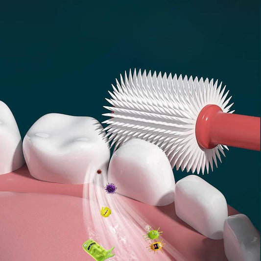 Children's Training Toothbrush Nano-emulsion Toothbrush Is Soft and Does Not Hurt The Gums