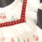 Baby Girl Cute Cherry Girl Dress Baby Summer Vest Skirt Sweet Embroidery Mesh Princess Dress Tutu Skirt Sleeveless A-line Dress