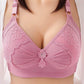 Large Size Thin Section Push-up Bra Sexy No Steel Ring Bra Anti-sagging Breathable Close-fitting Soft Bra
