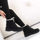 Women's Snow Boots Thicken Shoes Short Martin Boots Plus Fleece Women's Short Shoes