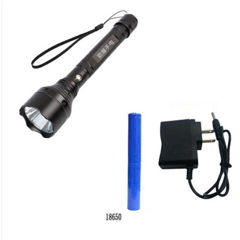Rechargeable LED Flashlight Powerful Torch Super Waterproof Zoom Hunting Light Use 18650 Battey