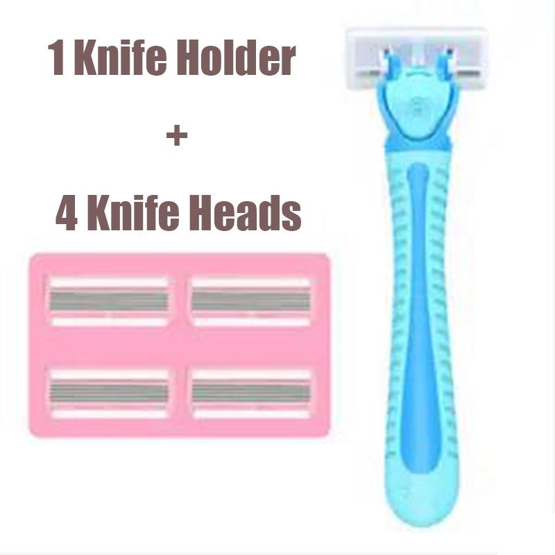 Shaver Female Armpit Hair Pubic Hair Private Parts Whole Body Epilator Knife Manual Epilator Safety