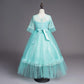 Children's Dresses Children's Princess Dresses Sleeves Girls Birthday Party Dresses Long Puff Skirts