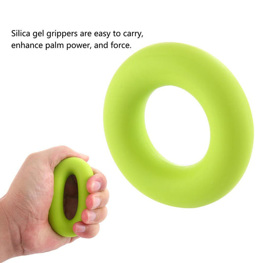 30-50LB O Shape Silicone Hand Gripping Ring Grip Force Strength Finger Gripper Muscle Power Training