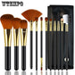 Champagne Makeup Brushes Set for Foundation Powder Blush Eyeshadow Concealer Kit Pincel Maquiagem