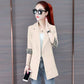 Women's Suit Jacket Spring and Autumn Single Buckle All-match Slim Slimming Jacket Suit Women's Casual Jacket Professional Wear