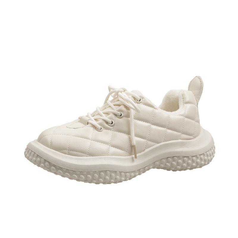 Snow Boots Women's Outer Wear Plus Velvet Thickening Winter Warm Thick-soled Non-slip Cotton Shoes