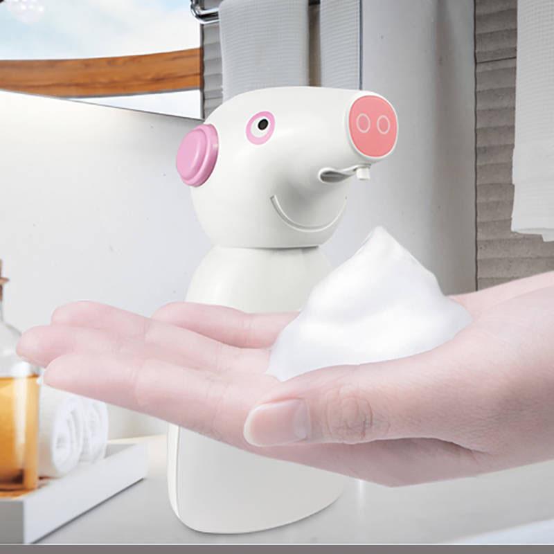 Automatic Sensor Foaming Soap Dispenser Foaming Hand Washer Soap Dispensers Cute Cartoon Style