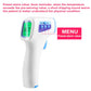 Electronic forehead gun infrared thermometer accurate Non-contact adult thermometer quick and easy