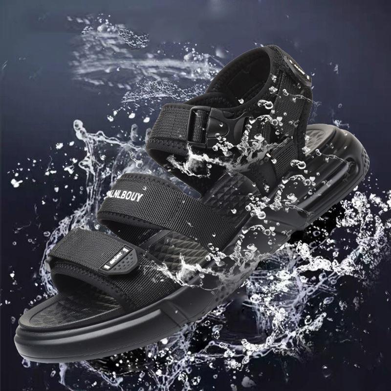 Increased Air Cushion Men's Summer Sandals Anti-sweat Youth Sports and Leisure Beach Sandals and Slippers
