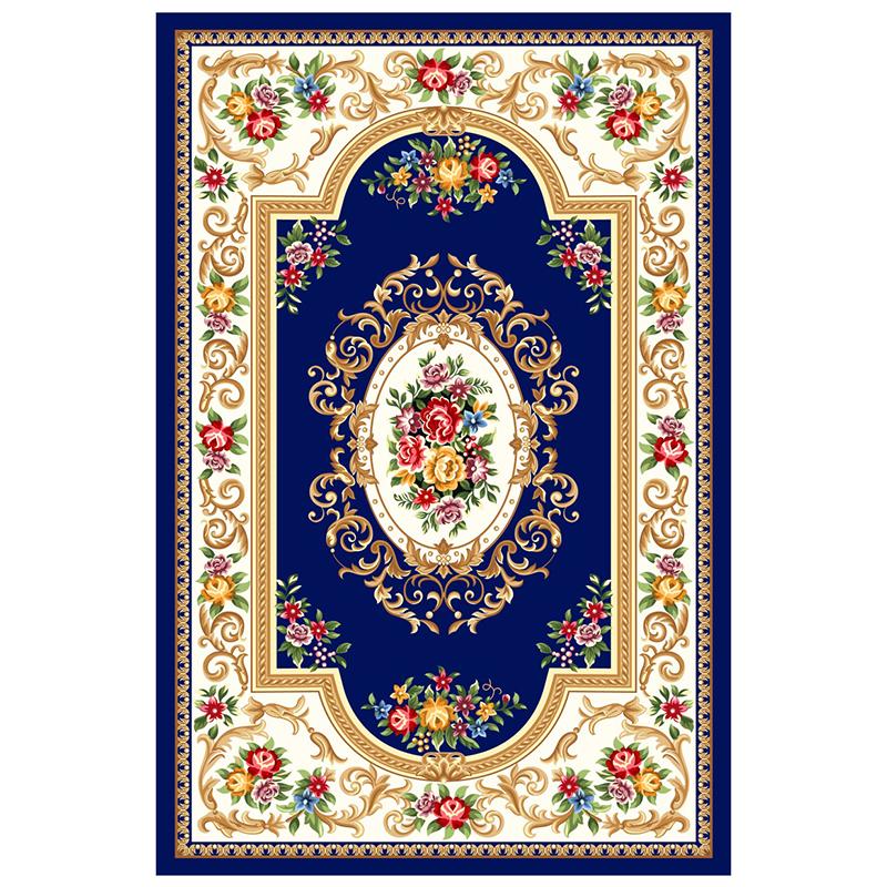 Bedroom Area Rug Chair Anti-Slip Nordic Geometric Pattern Rugs Carpets for Living Room