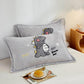 48X74cm Coral Velvet Pillowcase Plus Velvet Cute Pillowcase Flannel Cartoon Thick Bedding
