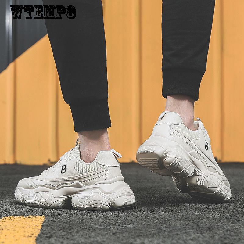 Increase Shoes Men's Sneakers Comfortable Sports Shoes Fashion Trend Wild Casual Shoes