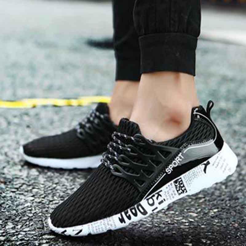 Size39-44 Summer Men Sneakers Sandals Mesh Breathable Basketball Shockproof Lightweight Running Shoes Comfortable Deodorant Sport Shoes