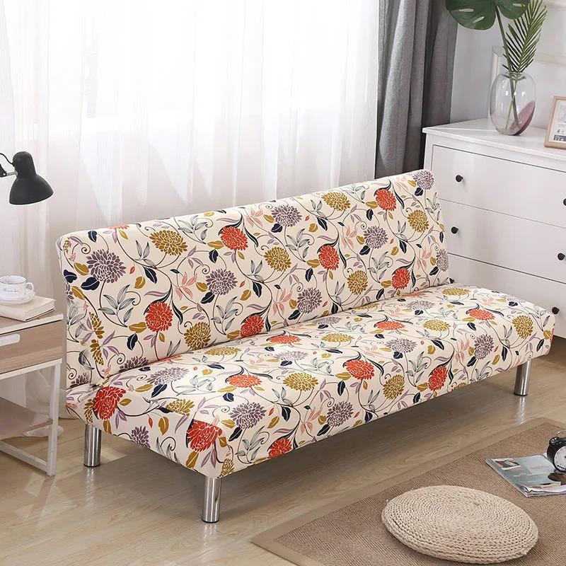All-inclusive Sofa Cover Stretch Slipcover Couch Cover Sofa Cover for Living Room Without Armrest Folding Cover for Sofa Bed