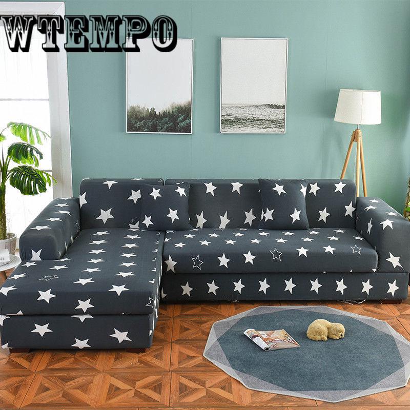 Sofa Covers Slipcover Stretch Tightly Wrap Anti-skid Machine Washable Armless Couch Sofa Covers Set
