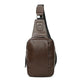 Chest Bag Men's Pu Leather Large-capacity Pockets Outdoor Riding Sports Messenger IPAD Package