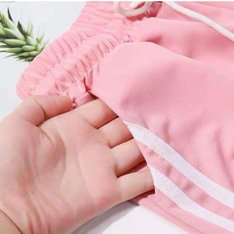 Summer Five-point Shorts Female Student Casual Pants Korean Version of The Wild Elastic Sports Wear Wide-leg Pants