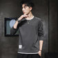 Men's Long-sleeved T-shirt Sports Trend Top Clothes Student T-shirt Bottoming Shirt Sweater Men's Clothing