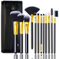 Champagne Makeup Brushes Set for Foundation Powder Blush Eyeshadow Concealer Kit Pincel Maquiagem