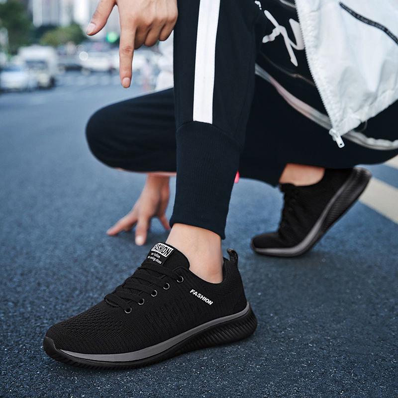 Plus Size 36-48 Men Sneakers Running Basketball Shoes Non-slip Shockproof Lightweight Mesh Shoes