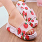 Summer Ladies Cartoon Non-slip Sandals  Slippers Home Soft-soled Bathroom Slippers Cartoon Cute Thick-soled Slippers
