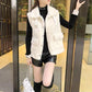 Lamb Wool Vest Women's Autumn and Winter New Style Outer Fur Vest Short Fur Waistcoat Soft and Comfortable