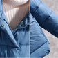 Frosted Fabric Large Size Short Padded Jacket Women Stand-up Collar Small Padded Jacket Korean Style Popular Padded Jacket Winter Jacket