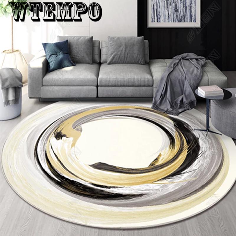 Household American Carpet Round Carpet Bedroom Carpet Study Carpet Living Room Anti-skid Carpet