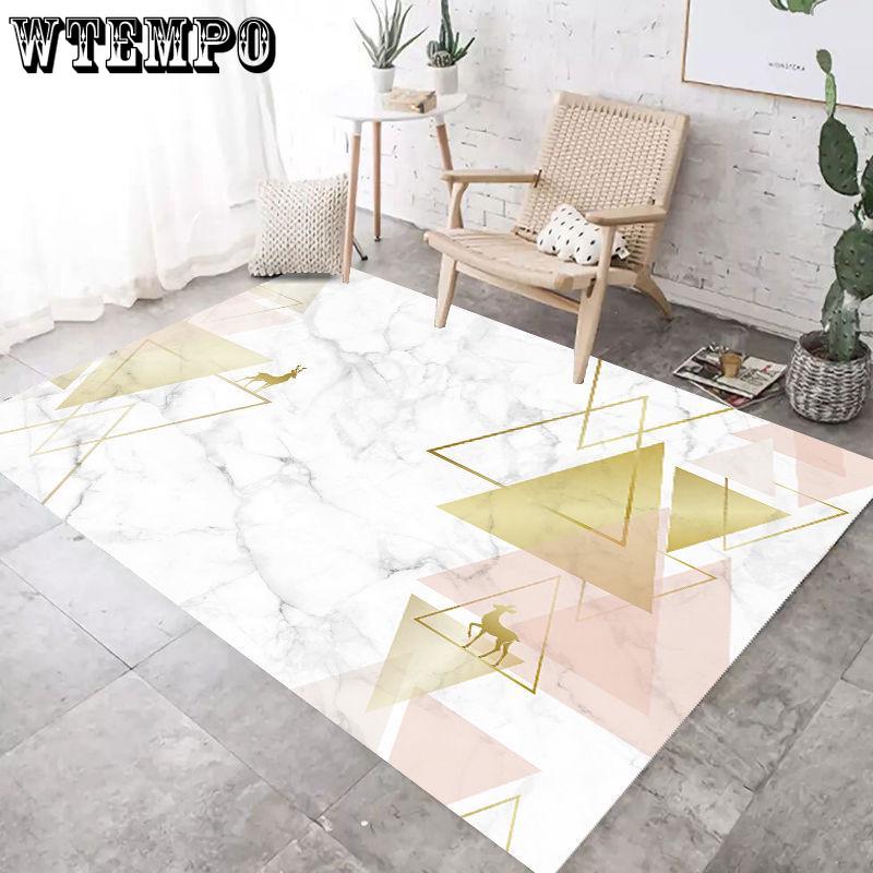 Modern Soft Carpets for Living Room Bedroom Rugs Nordic Style Geometric Print Large Area Rug