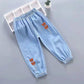 Girls' Pants Summer Baby Mosquito Pants Small and Medium Children's Clothing Leggings Children's Bloomers Trousers  Thin and Loose