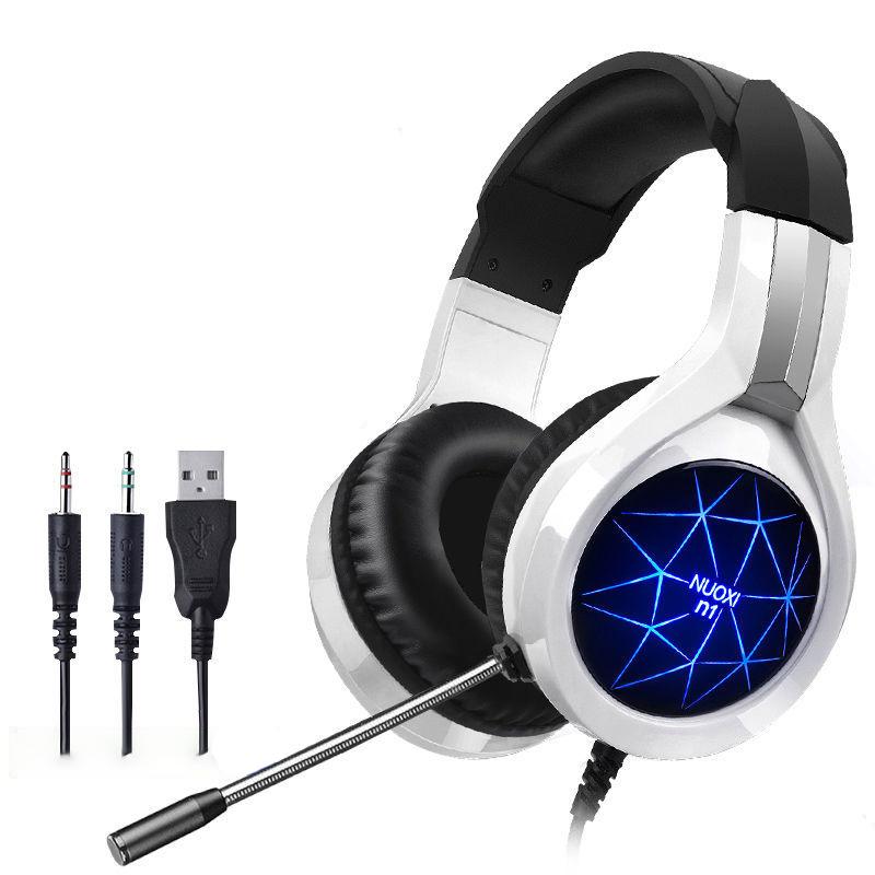 Computer Mobile Phone Headset Headset Computer Headset Gaming Game Eating Chicken Desktop Notebook Wired 7.1-channel Microphone