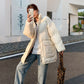 Padded Jacket Winter Coat Women Thick Cotton Coat Korean Style Loose Mid-length Cotton Coat Oversize Women's Trend