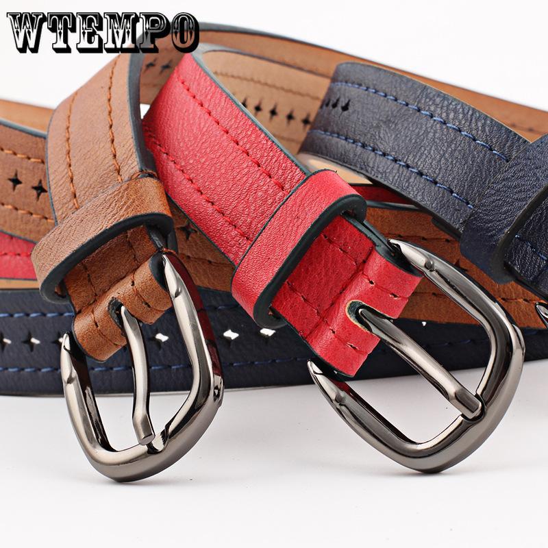 Belt Casual Women's Faux Leather Belt Buckle Waist Strap Belts