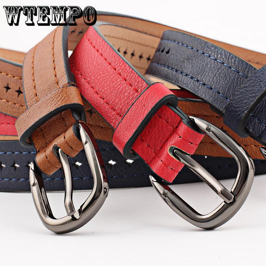 Belt Casual Women's Faux Leather Belt Buckle Waist Strap Belts