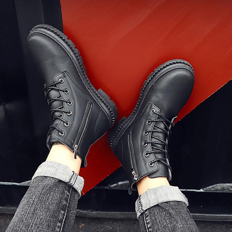 Martin Boots Men's High-top Casual Shoes All-match Retro Boots Autumn Ankle Boots Men's Sneaker