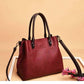Kangaroo Soft Leather Handbags Winter Mother Handbag Large Capacity Multi-layer Fashion Shoulder Bag